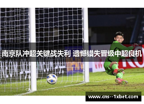 南京队冲超关键战失利 遗憾错失晋级中超良机
